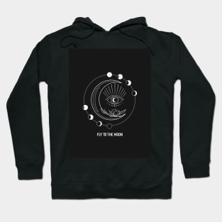 Fly To The Moon Hoodie